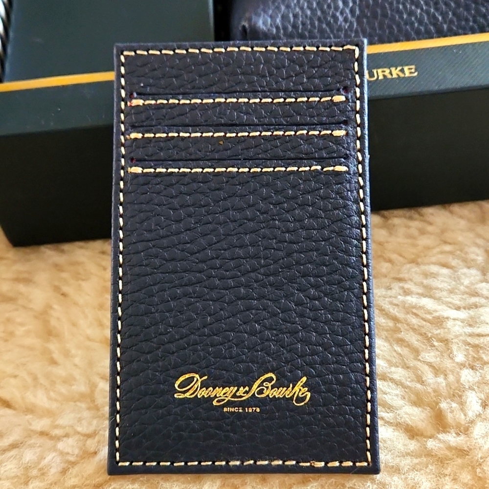 Cute NWT IOB Dooney & Bourke Midnight Blue 3 Piece Gift Set 💙🖤🎁 - Picture 8 of 16